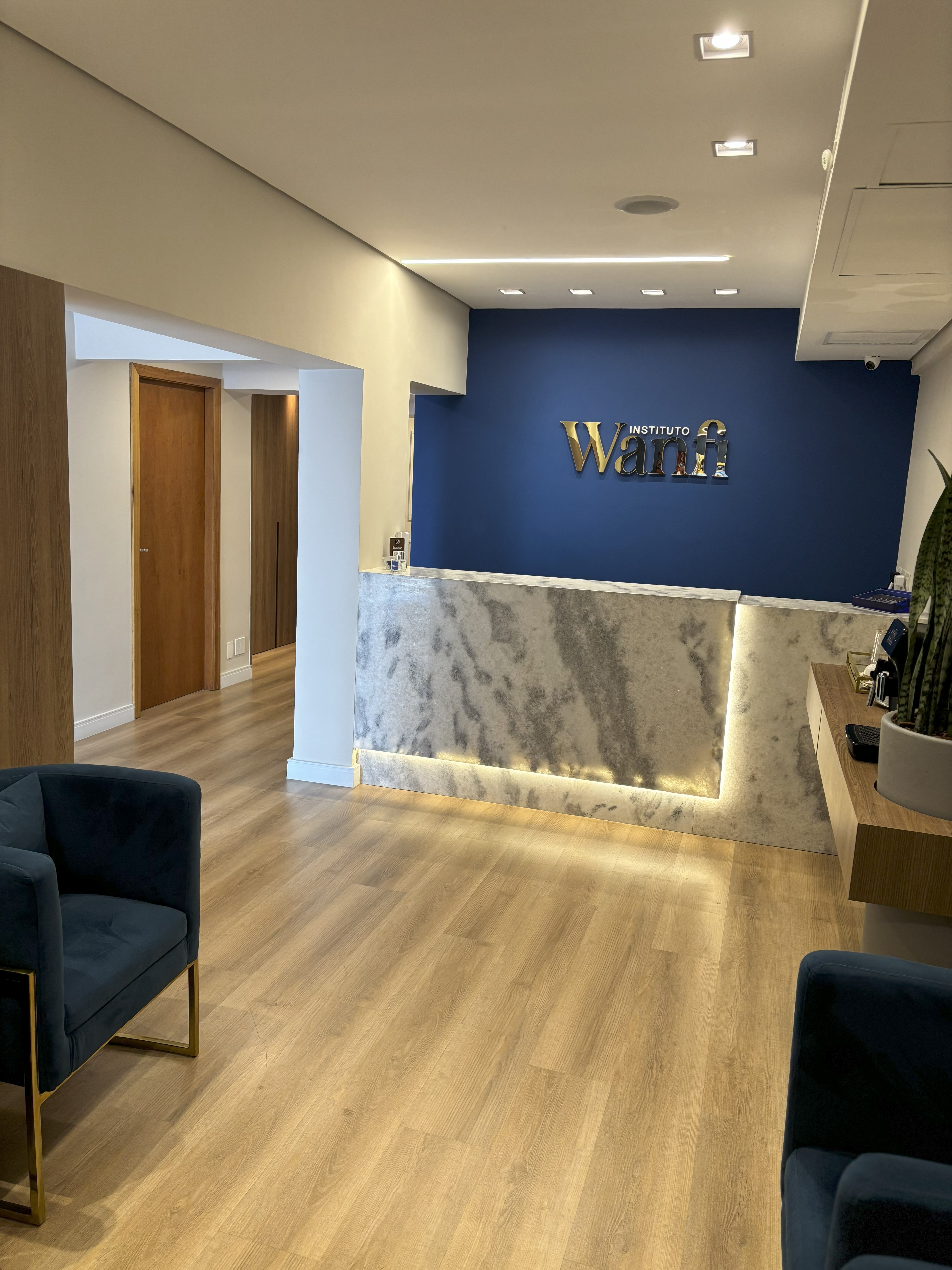 Recepção do Instituto Wanfi